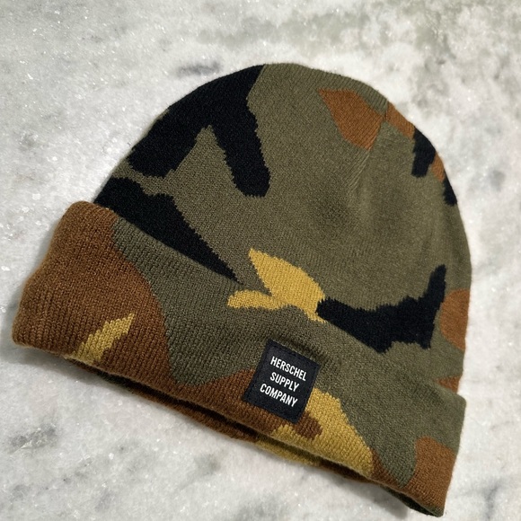 Unisex beanies (Herschel and LoneBoi). Black beanie is no longer available. - Picture 2 of 4